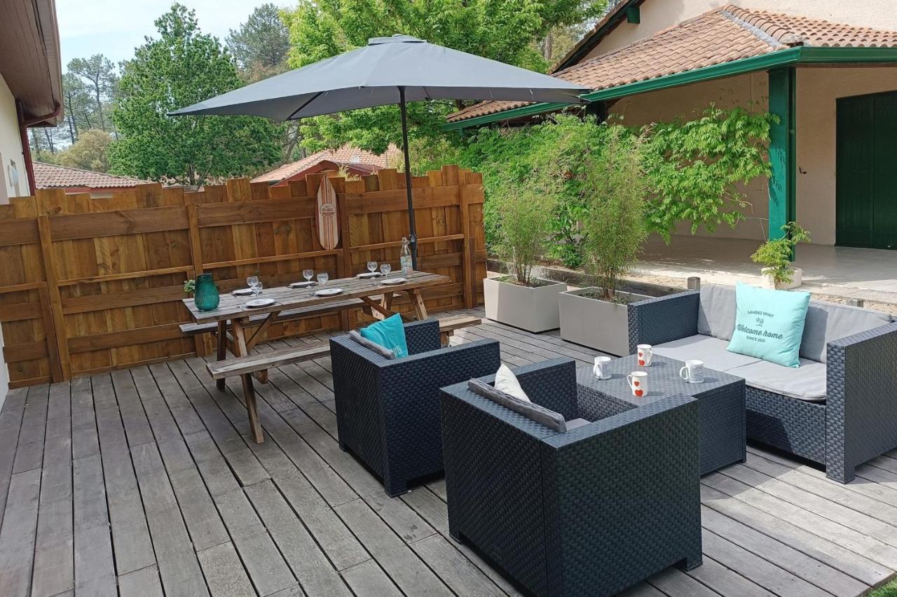 Duplex House With Large Terrace And Garden Apartman Moliets-et-Maa Kültér fotó
